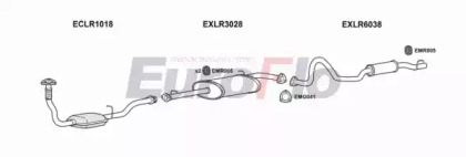 Система выпуска ОГ EuroFlo LRDEF25D 7032B